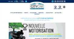 Desktop Screenshot of city-car-metropole.com